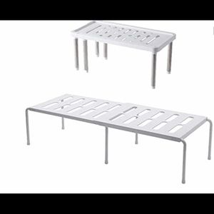 New Expandable Kitchen Layered Shelf Cabinet Organizers Counter Organizer